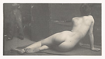 [Female Nude from the Back], Thomas Eakins  American, Platinum print