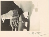 Paul Arma's Hands, André Kertész American, born Hungary, Gelatin silver print