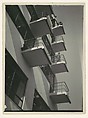[View of the Bauhaus Studio Wing], T. Lux Feininger  American, born Germany, Gelatin silver print