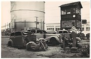 Auto Graveyard, Florida, Walker Evans American, Gelatin silver print
