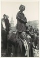Coronation of King George VI, Trafalgar Square, London, Henri Cartier-Bresson  French, Gelatin silver print