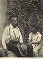 [Old Man with Boy], Doris Ulmann  American, Platinum print
