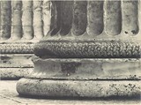 [Base of Ionic Column, North Porch of the Erechtheion, the Acropolis, Athens], Walter Hege  German, Gelatin silver print