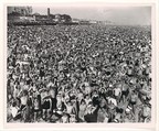 Coney Island Beach, Weegee American, born Austria-Hungary, Gelatin silver print