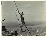 Icarus, Empire State Building, Lewis Hine  American, Gelatin silver print