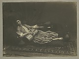 [Reclining Odalisque], Roger Fenton  British, Salted paper print from glass negative
