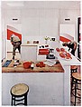 Red Stripe Kitchen, from the series "House Beautiful: Bringing the War Home", Martha Rosler  American, Chromogenic print