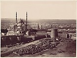 [The Citadel and the Mosque of Mohammed Ali, Cairo], Unknown, Albumen silver print from glass negative