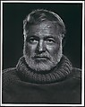 Ernest Hemingway, Yousuf Karsh  Canadian, born Armenia, Gelatin silver print