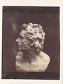 Bust of Patroclus, William Henry Fox Talbot  British, Salted paper print from paper negative