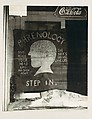 [Phrenologist's Window, New Orleans, Louisiana], Peter Sekaer  American, born Denmark, Gelatin silver print