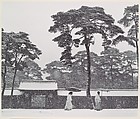 In the Court of the Meiji Temple, Tokyo, Japan, Werner Bischof Swiss, Gelatin silver print