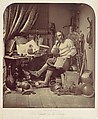 Don Quixote in His Study, William Frederick Lake Price  British, Albumen silver print from glass negative