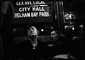 [Four 35mm Film Frames: Subway Passengers, New York City: Two Women, Women Beneath "Lex Ave Local" Sign], Walker Evans (American, St. Louis, Missouri 1903–1975 New Haven, Connecticut), Film negative