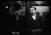 Walker Evans | [Five 35mm Film Frames: Subway Passengers, New York City ...