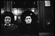 [Five 35mm Film Frames: Subway Passengers, New York City: Two Women in Hats], Walker Evans (American, St. Louis, Missouri 1903–1975 New Haven, Connecticut), Film negative