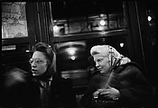 [Five 35mm Film Frames: Subway Passengers, New York City: Man Reading Newspaper, Woman Beneath "City Hall" Sign, Two Women in Headscarfs], Walker Evans (American, St. Louis, Missouri 1903–1975 New Haven, Connecticut), Film negative