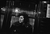 [Five 35mm Film Frames: Subway Passengers, New York City: Women and Men on Times Square Shuttle], Walker Evans (American, St. Louis, Missouri 1903–1975 New Haven, Connecticut), Film negative