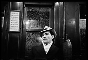 [Four 35mm Film Frames: Subway Passengers, New York City: Man in Hat, Western Union Telegram Boy], Walker Evans (American, St. Louis, Missouri 1903–1975 New Haven, Connecticut), Film negative