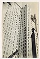 [Construction Site with Crane Boom and Cables, From Below, New York City], Walker Evans  American, Gelatin silver print