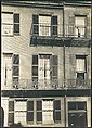 [Windows and Balconies on West Cedar Street, Beacon Hill, Boston], Walker Evans  American, Gelatin silver print