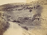 [Tomb of Absalom, Zacharias, and St. James], John Anthony  British, born France, Albumen silver print from glass negative