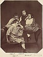 Alfons, Eugen, Marie, and Hermine Antoine, Franz Antoine  Austrian, Albumen silver print from glass negative