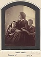 Hermine, Marie and Marie Antoine., Franz Antoine Austrian, Albumen silver print from glass negative