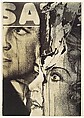 Torn Movie Poster, Walker Evans American, Gelatin silver print