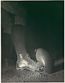 Wes Fesler Kicking a Football, Harold Edgerton  American, Gelatin silver print