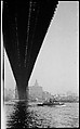 [Brooklyn Bridge, New York], Walker Evans  American, Film negative