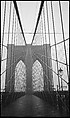 [Brooklyn Bridge, New York], Walker Evans  American, Film negative