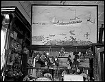 [Store Interior with Painting by a Sponge Diver, Florida], Walker Evans  American, Film negative