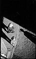 [Pedestrians at Curb, Seen From Above, New York], Walker Evans  American, Film negative