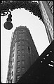 [Flatiron Building, Seen from Below, New York City], Walker Evans  American, Film negative