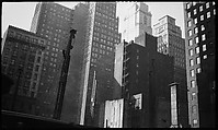 [Lincoln Building Construction Site, New York City], Walker Evans  American, Film negative