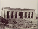 Temple a Denderah, Antonio Beato  British, born Greece, Albumen silver print from glass negative