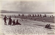 Pensarn Beach, Francis Bedford  British, Albumen silver print from glass negative