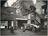 Cour, rue de Valence, Eugène Atget  French, Gelatin silver print from glass negative