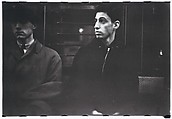 [Five 35mm Film Frames: Subway Passengers, New York City: Two Men, Older Woman], Walker Evans (American, St. Louis, Missouri 1903–1975 New Haven, Connecticut), Film negative