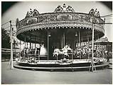 Carrousel, Eugène Atget  French, Gelatin silver print from glass negative