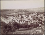 Vue générale de Bethany - General view of Bethany, Félix Bonfils  French, Albumen silver print