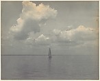 Sailboat, Charles E. Bolles  American, Platinum print