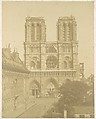 Notre Dame, Paris, Bisson Frères  French, Albumen silver print