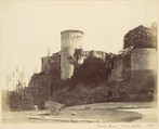 Talbot's Tower, Falaise Castle, Alfred Capel Cure British, Albumen silver print from paper negative