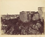 Falaise Castle, Alfred Capel Cure British, Albumen silver print from paper negative