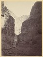Limestone Walls, Kanab Wash, Colorado River, William H. Bell  American, born England, Albumen silver print from glass negative