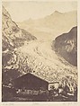 Swiss Glacier, John Joscelyn Coghill Irish, Albumen silver print from glass negative