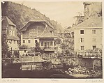 View in Switzerland, John Joscelyn Coghill Irish, Albumen silver print from glass negative