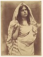 [Young Girl Wrapped in Cloth, Sicily, Italy], Wilhelm von Gloeden  Italian, born Germany, Albumen silver print from glass negative